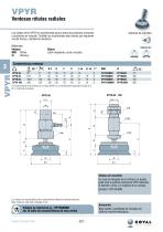 Ventosas Rótulas Radiales, Serie VPYR - 1