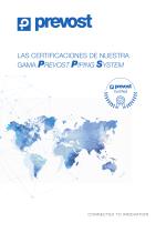 Prevost Piping System - La red de aire comprimido - Certificaciones