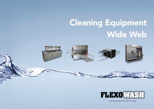 WIDE WEB CLEANING EQUIPMENT