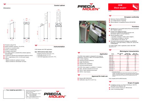 CKW Checkweigher