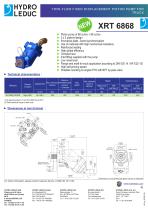 XRT6868 twin flow pump