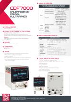 CALIBRADOR DE CAUDAL MULTIRRANGO | CDF7000 - 2