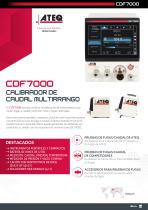 CALIBRADOR DE CAUDAL MULTIRRANGO | CDF7000-1