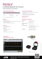 COMPROBADOR DE FUGAS PARA GRANDES VOLÚMENES | F670LV-2
