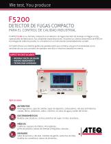 DETECTOR DE FUGAS COMPACTO | F5200