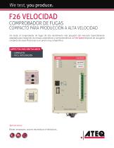 DETECTOR DE FUGAS POR MICROFLUJO DIFERENCIAL | F26 SPEED