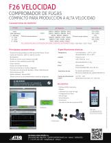 DETECTOR DE FUGAS POR MICROFLUJO DIFERENCIAL | F26 SPEED-2