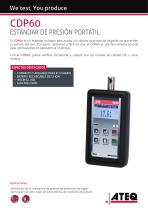 ESTÁNDAR DE PRESIÓN PORTÁTIL | CDP60
