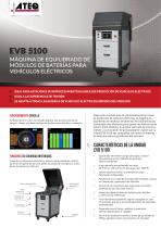 EVB 5100  MÁQUINA DE EQUILIBRADO DE MÓDULOS  DE BATERÍAS ELÉCTRICOS - 1