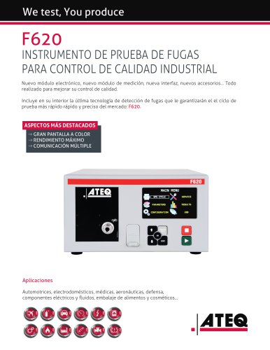 INSTRUMENTO DE PRUEBA DE FUGAS | F620