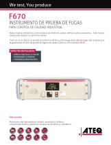 INSTRUMENTO DE PRUEBA DE FUGAS | F670
