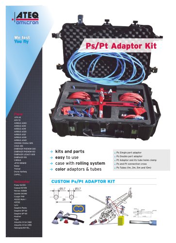 Pitot Static Adaptator tools