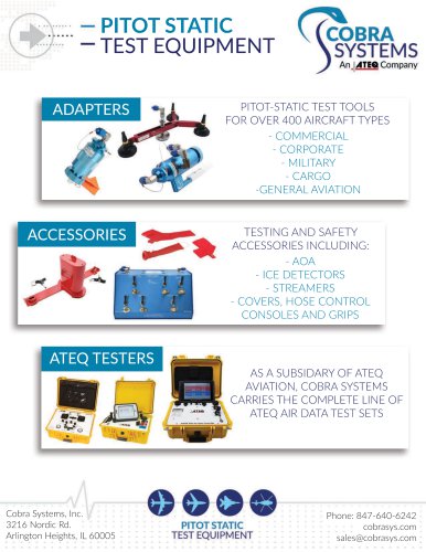 PITOT STATIC_TEST EQUIPMENT