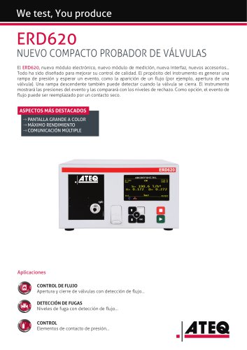 PROBADOR DE VÁLVULAS | ERD620