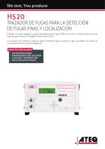 TRAZADOR DE FUGAS PARA LA DETECCIÓN DE FUGAS | H520 - 1