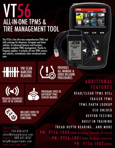 VT56 TPMS TOOLS