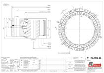 Specific slewing rings Heavy Duty-Radial with internal gear