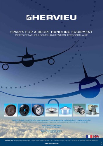 Spares for airport handling equipment