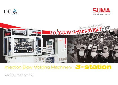 injection blow molding machine 3-station