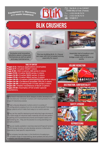 BLIK CRUSHERS 2018