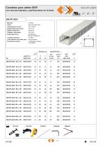 Canaletas para cables GN-A6/4 - 3