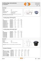 Locking plugs and protectors PLIO-BC and PLIO-PT