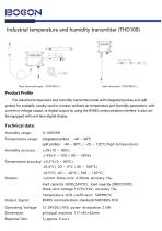 Industrial temperature and humidity transmitter THD100