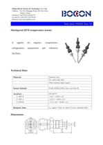 shockproof RTD temperature sensor for engine, compressor,TM1203