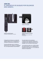 Dispositivo de bloqueo por solenoide AZM201 - 3