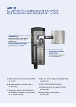 Dispositivo de bloqueo de seguridad por solenoide AZM40 - 3