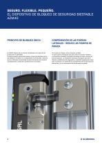 Dispositivo de bloqueo de seguridad por solenoide AZM40 - 4