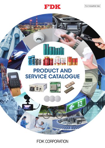 Product and service catalogue