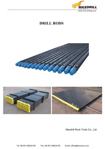 Maxdrill DTH drill pipes