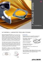 ALTHERMILL LAMINATED PEELABLE SHIMS