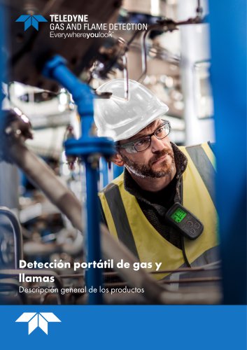 Detección portátil de gas y  llamas Descripción general de los productos EMEA