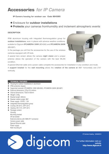 IP CAMERA HOUSING