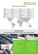 Comprobador de cables - Gama Wiretest - 11