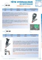 XD62 - Hydraulic crimping head