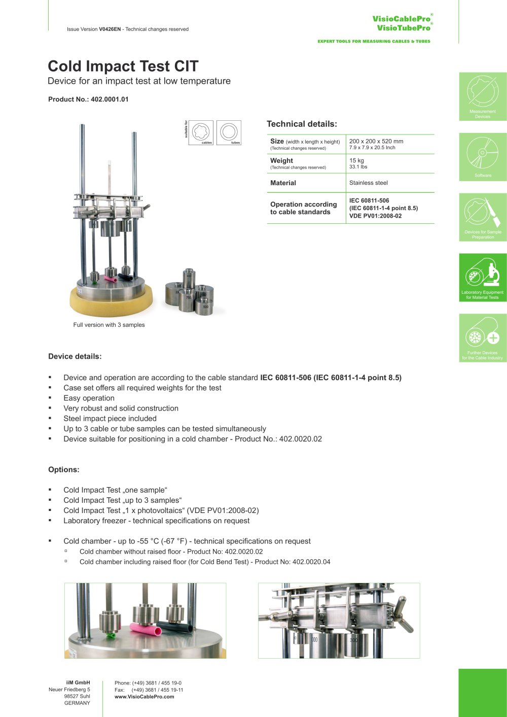Data Sheet CIT - iiM GmbH