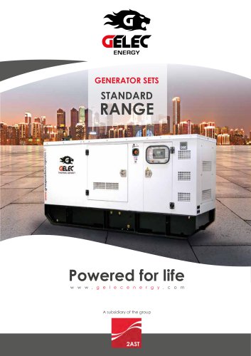 GELEC - Generator Sets - Standard Range