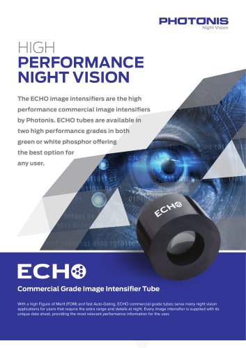 Image Intensifier Tube ECHO