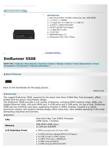 EmRunner 5508