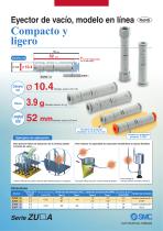 Eyector de vacío, modelo en línea - 1