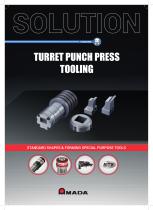 TURRET PUNCH PRESS TOOLING