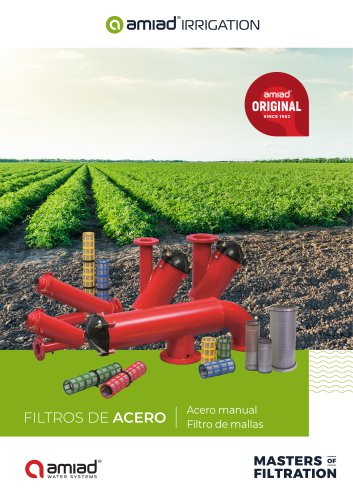 Manual Steel Filters Catalogue IRRIGATION 2023_ES