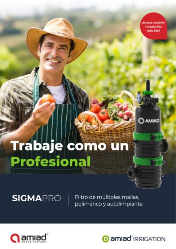 Sigma Pro Filters Catalogue IRRIGATION 2023_ES