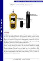 RS10 Smart Handhold gamma Spectrometer