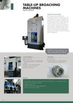 TABLE-UP BROACHING MACHINES