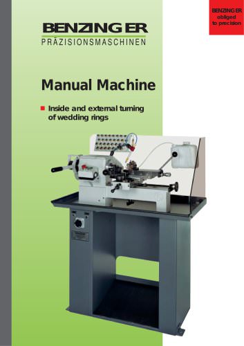 Manual machine