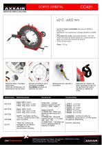 E-catalog Maquinas de corte orbitale AXXAIR - 8